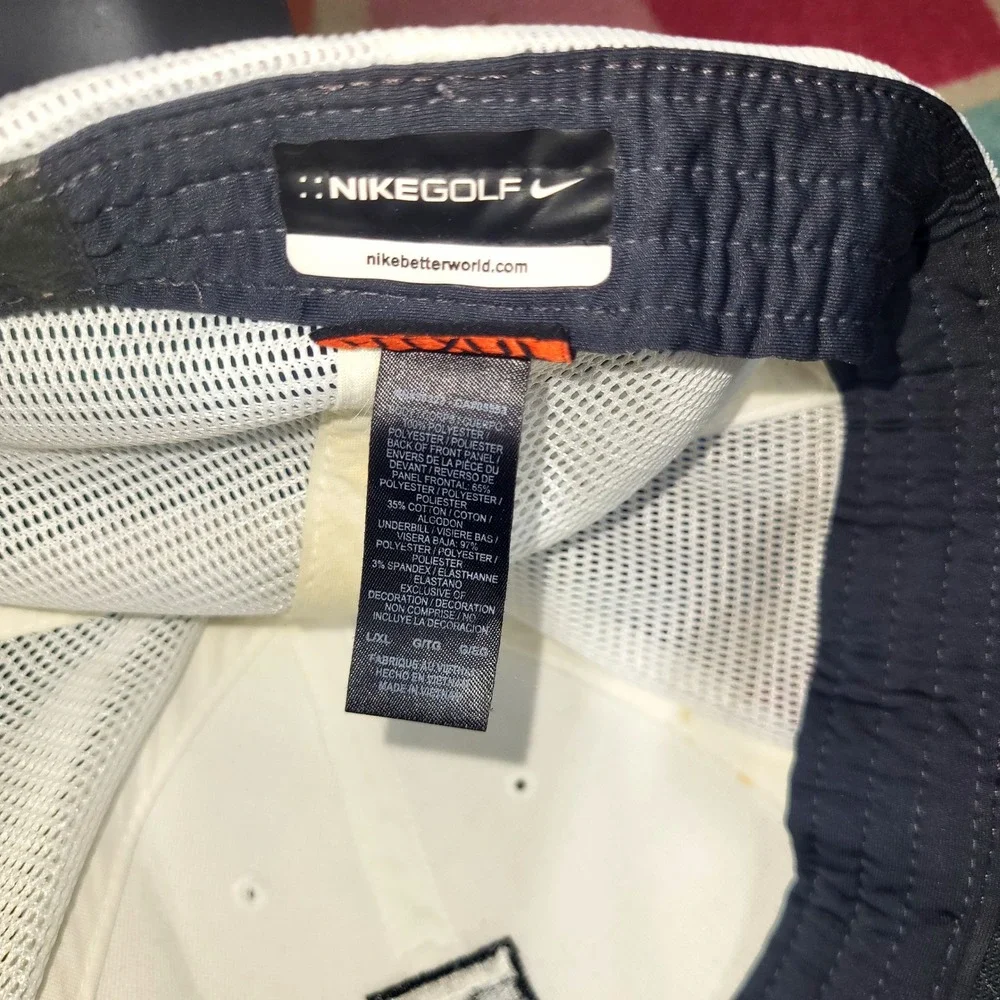Nike‎ Tiger Woods TW White Golf Hat Cap